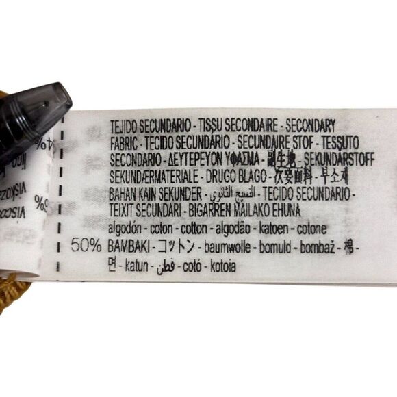 Zara SRPLS Womens Shirt Dress Size L Brown Belted Midi Short Sleeve 3173/431 NWT - Picture 8 of 13